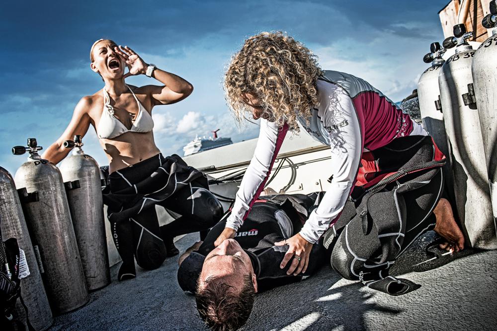 Curso de buceo de Especialidad Stress and Rescue en Tenerife