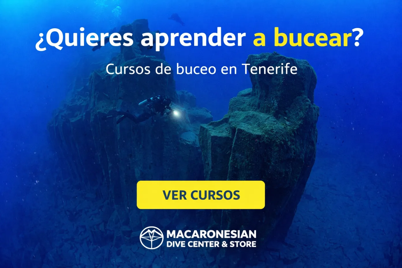 cursos de buceo en tenerife
